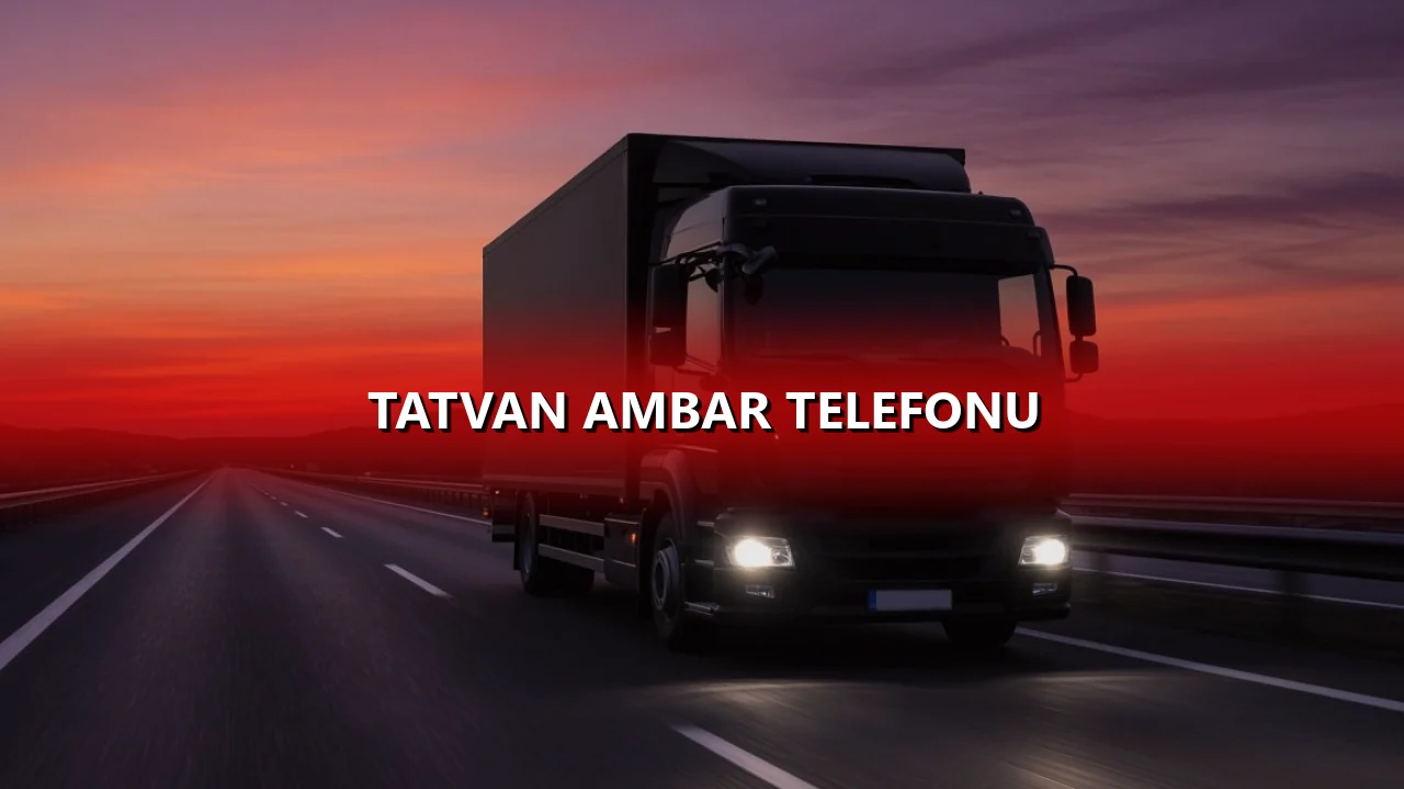 Tatvan Ambar Telefonu